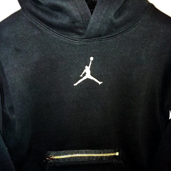 Jordan Other - Jordan Black/Gold Hoodie Sz L